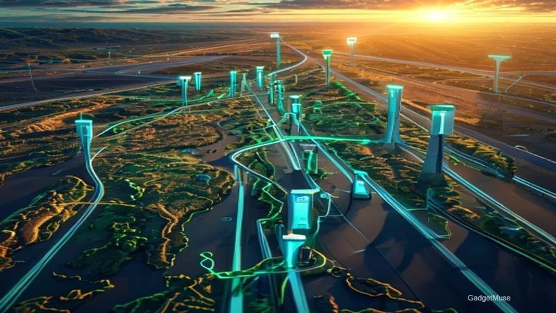 Interactive electric vehicle charging stations map India 2026 showing locations across major cities | GadgetMuse