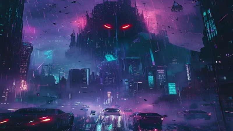 Nemesis Netflix series poster featuring the dark hero confronting a looming threat in a neon‑lit cityscape | GadgetMuse