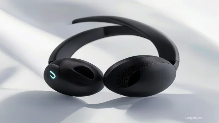 Runner wearing the best bone conduction headphones for running 2026, sleek waterproof design on a city trail | GadgetMuse