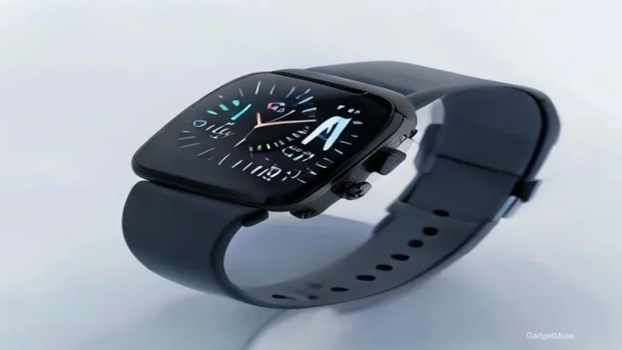 A collage of top‑rated best budget smartwatches under 10000 with health tracking 2026, showing screens, straps and fitness ic
