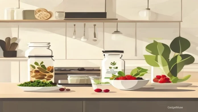 Fresh veggies, fruit, and water representing ozempic alternatives and natural weight management strategies 2026 | GadgetMuse