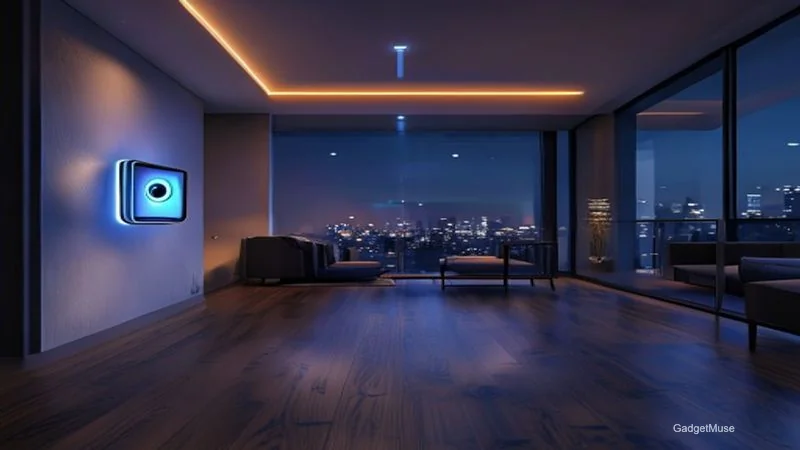 Indoor AI security camera featured in the best ai powered home security cameras 2026 | GadgetMuse