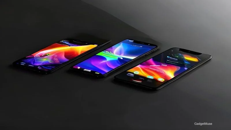 Top five best budget smartphones India 2026 under 15000 displayed side‑by‑side with specs overlay | GadgetMuse