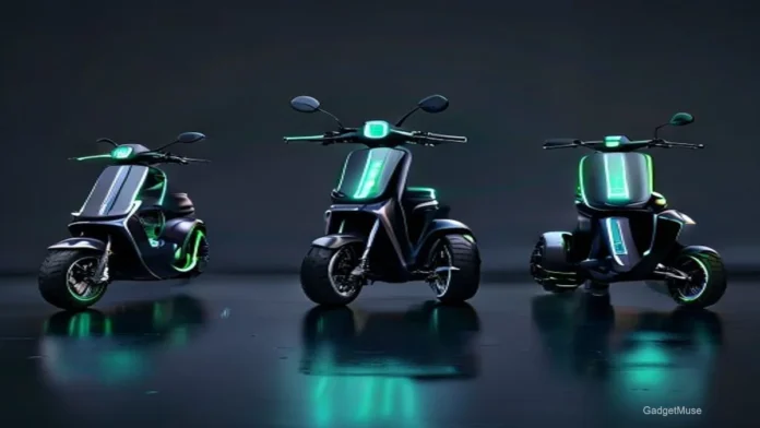 Graph showing micro‑mobility scooter battery life comparison India with bar charts of range per model | GadgetMuse
