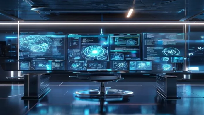 Screenshot of a laptop displaying a dashboard of new AI tools for content creation and automation | GadgetMuse