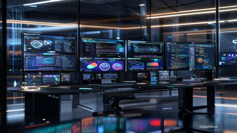 Top AI job portals India 2026 screenshot showing website logos and job listings on a laptop screen | GadgetMuse