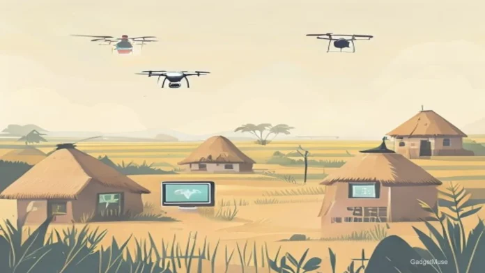 Doctor consulting a farmer via video call, illustrating how telehealth is reshaping rural healthcare in India | GadgetMuse