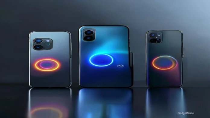 A collage of four sleek budget 5G smartphones priced under 10000 rupees in 2026, displayed on a dark background | GadgetMuse